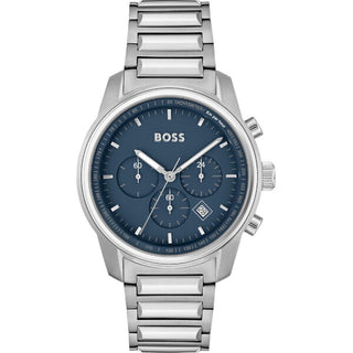 Front view of Hugo Boss 1514007 Watch on white background