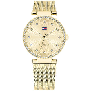 Front view of Tommy Hilfiger Lynn 1672557 Watch on white background