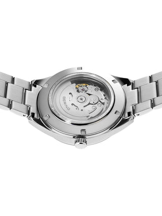 Angle shot of Bering 16743-704 White Dial Silver Stainless Steel Unisex Watch on white background