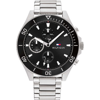 Front view of Tommy Hilfiger Larson 1674788 Watch on white background