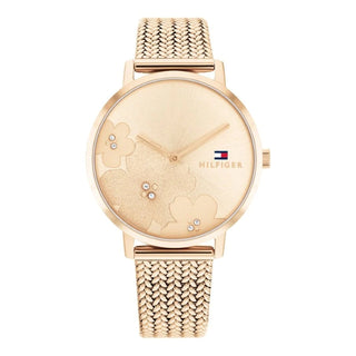 Front view of Tommy Hilfiger Tea Le 1685315 Watch on white background