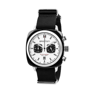 Front view of Briston 17142-SA-BS-2-NB Watch on white background