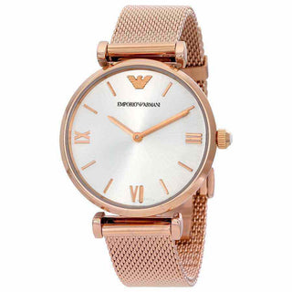 Front view of Emporio Armani AR1956 Womens Watch on white background