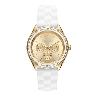 Front view of Michael Kors Jessa MK7267 Womens Watch on white background