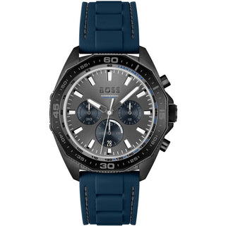 Front view of Hugo Boss 1513972 Watch on white background