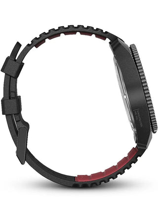 Angle shot of Victorinox 241982 Black Unisex Watch on white background