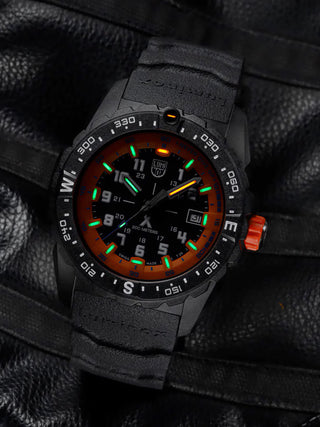 Angle shot of Luminox XB.3739 Black Unisex Watch on white background