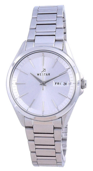 Front view of Westar 40212STN107 Womens Watch on white background