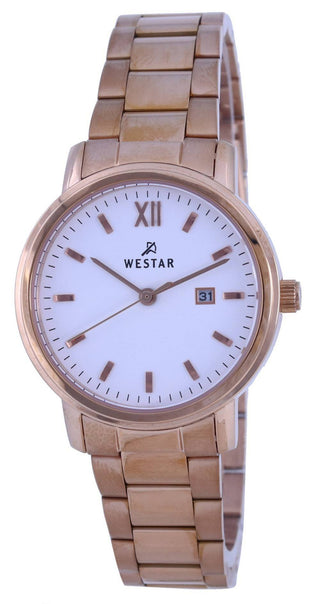 Front view of Westar 40245PPN601 Womens Watch on white background