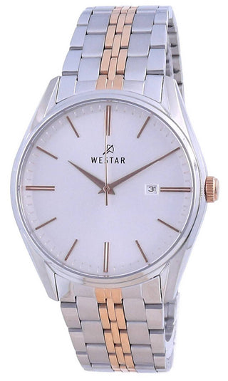 Front view of Westar 50210SPN607 Mens Watch on white background