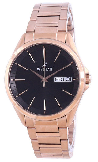 Front view of Westar 50212PPN603 Mens Watch on white background