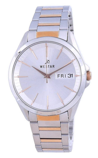 Front view of Westar 50212SPN607 Mens Watch on white background