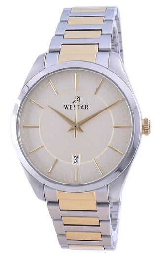 Front view of Westar 50213CBN102 Mens Watch on white background