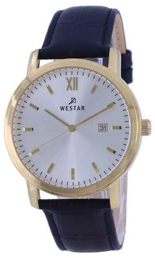 Front view of Westar 50244GPN102 Mens Watch on white background