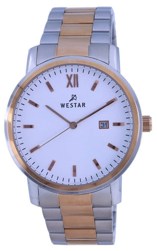 Front view of Westar 50245SPN601 Mens Watch on white background