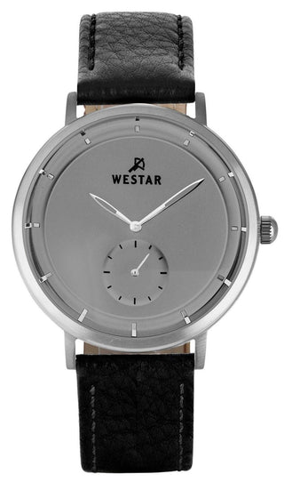 Front view of Westar 50246STN106 Mens Watch on white background