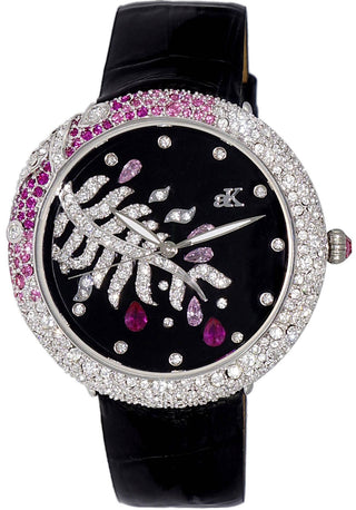 Front view of Adee Kaye AK2118-L.-.NS Womens Watch on white background