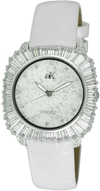 Front view of Adee Kaye AK2722-S.-.NS Womens Watch on white background