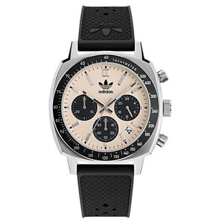 Front view of Adidas AOFH23503 Watch on white background