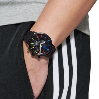 Angle shot of Adidas AOSY23021 Watch on white background