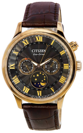 Front view of Citizen AP1059-19E Mens Watch on white background