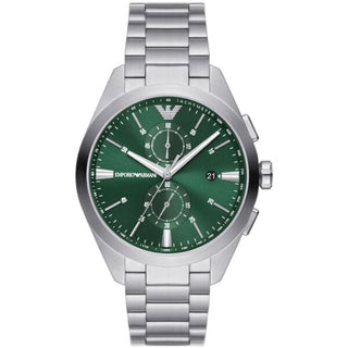 Front view of Emporio Armani AR11480 Mens Watch on white background