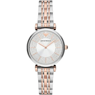 Front view of Emporio Armani AR11537 Watch on white background