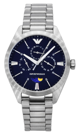 Front view of Emporio Armani Claudio AR11553 Mens Watch on white background