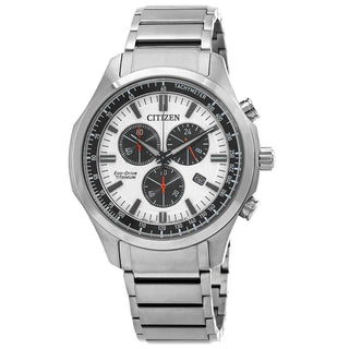 Front view of Citizen AT2530-85A Mens Watch on white background