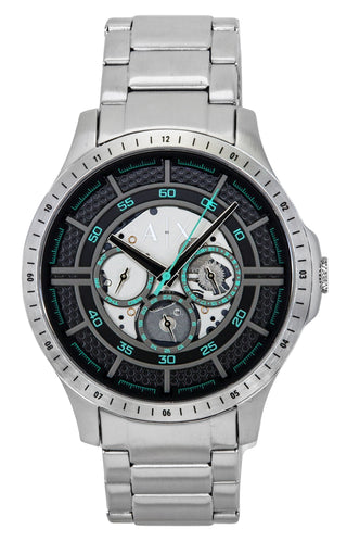 Front view of Armani Exchange AX2459 Mens Watch on white background