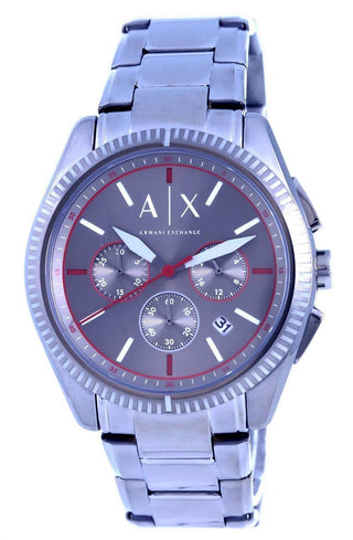 Front view of Armani Exchange AX2851 Mens Watch on white background