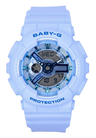 Front view of Casio BA-110YK-2A Womens Watch on white background