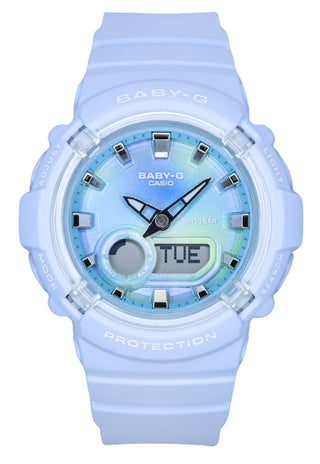 Front view of Casio BGA-280TD-2A Womens Watch on white background