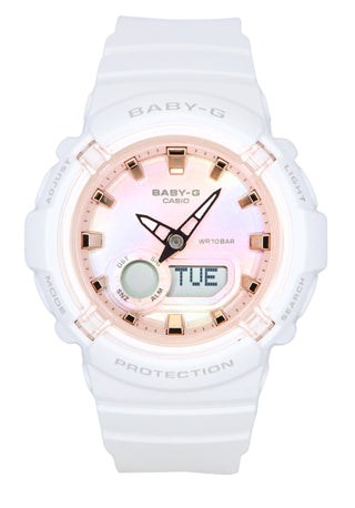 Front view of Casio BGA-280TD-7A Womens Watch on white background