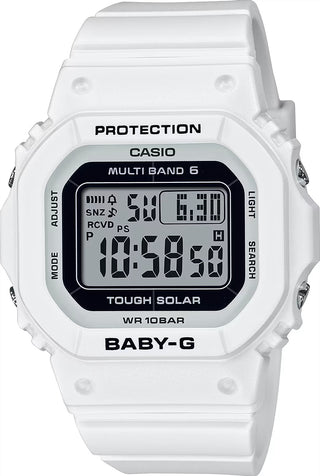 Front view of Casio Baby-G BGD-5650-7ER Unisex Watch on white background