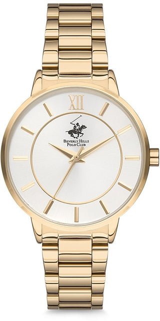 Front view of Beverly Hills Polo Club BH2131-03 Watch on white background