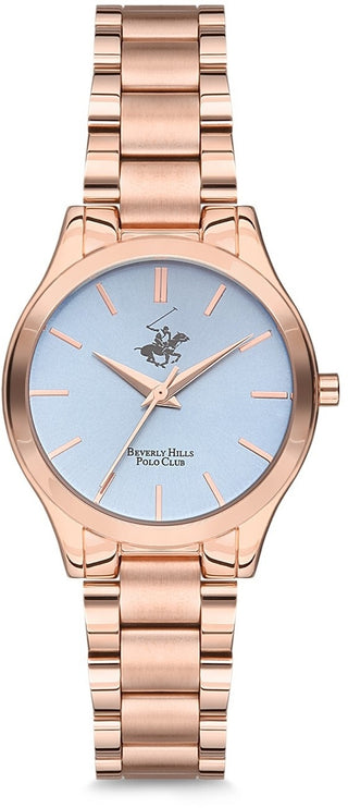 Front view of Beverly Hills Polo Club BH2169-04 Watch on white background