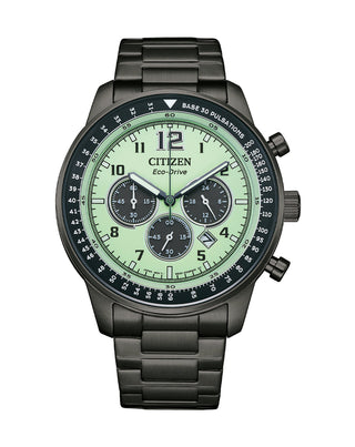 Front view of Citizen CA4507-84X Mens Watch on white background