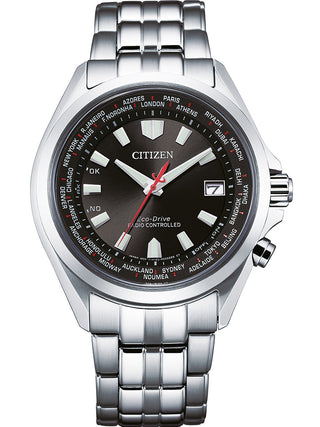 Front view of Citizen CB0220-85E Watch on white background