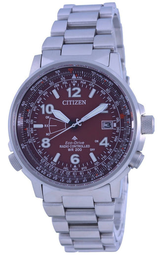 Front view of Citizen CB0241-85X Mens Watch on white background