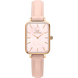 Front view of Daniel Wellington Pressed Rouge DW00100508 Womens Watch on white background