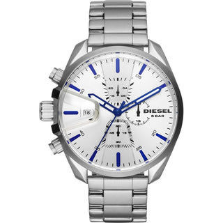 Front view of Diesel Chronograph DZ4473 Mens Watch on white background