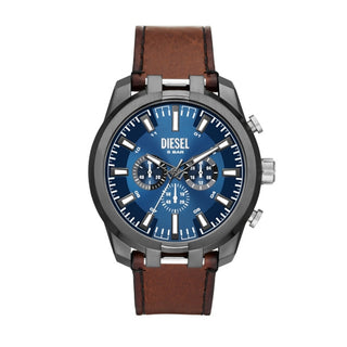 Front view of Diesel Split Chronograph DZ4643 Mens Watch on white background