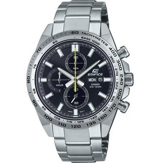 Front view of Casio Standard Chrono EFR-574D-1AVUEF Mens Watch on white background