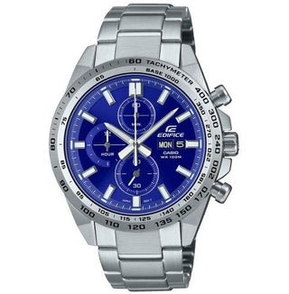 Front view of Casio Standard Chrono EFR-574D-2AVUEF Mens Watch on white background