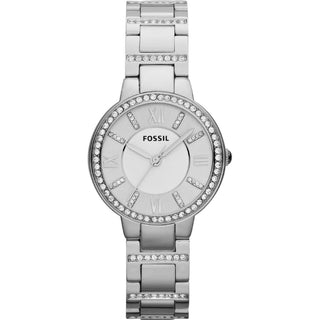 Front view of Fossil Virginia ES3282 Womens Watch on white background