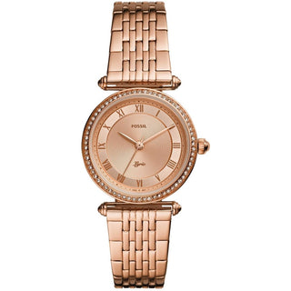 Front view of Fossil Lyric ES4711 Womens Watch on white background