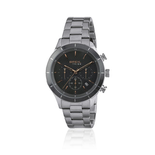 Front view of Breil Chronograph EW0448 Mens Watch on white background