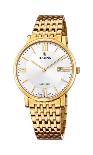 Front view of Festina F20020_1 Watch on white background