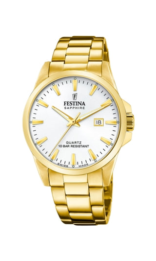 Front view of Festina F20044_2 Watch on white background